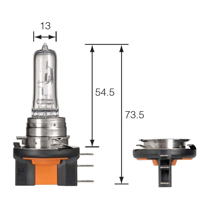 Narva 12V H15 15/55W PGJ23t-1 Halogen Headlight Globe 48094BL