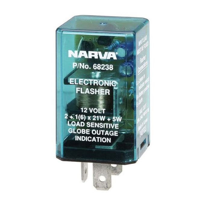 Narva 12 Volt 3 Pin Electronic Flasher 68238BL