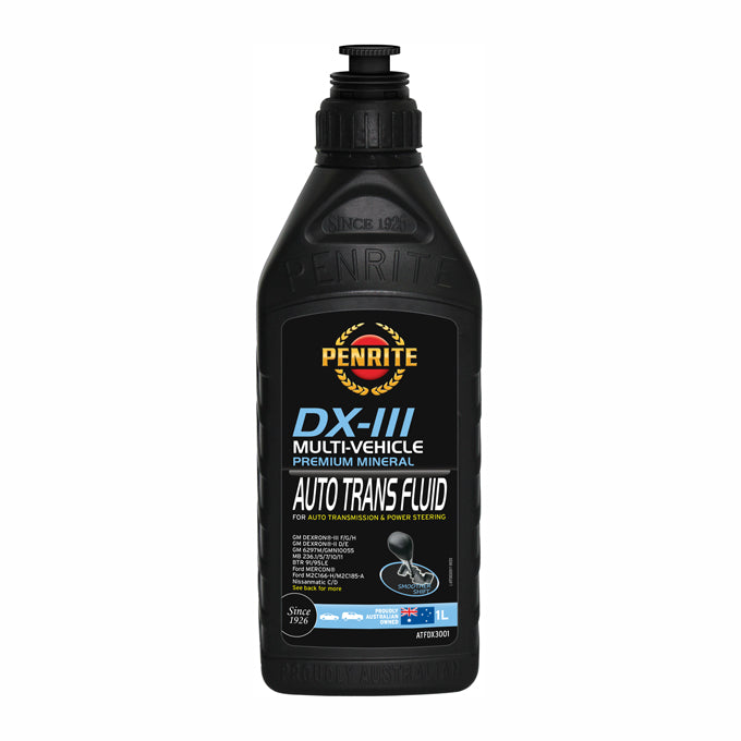 Penrite Automatic Transmission Fluid - DX-III 1L - ATFDX3001