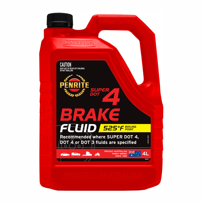 Penrite Brake Fluid Super DOT4 4L - BF004