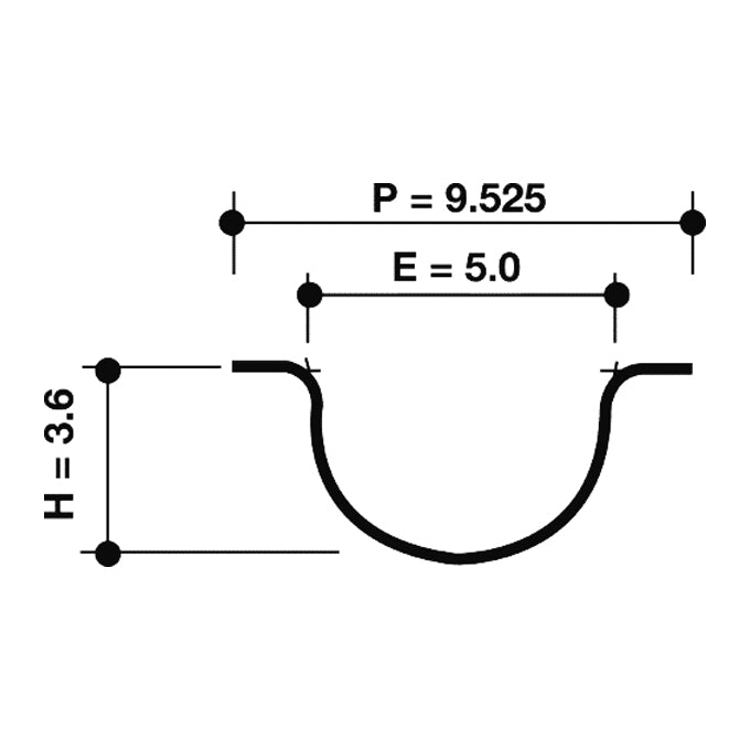 Dayco timing belt BNC profile
