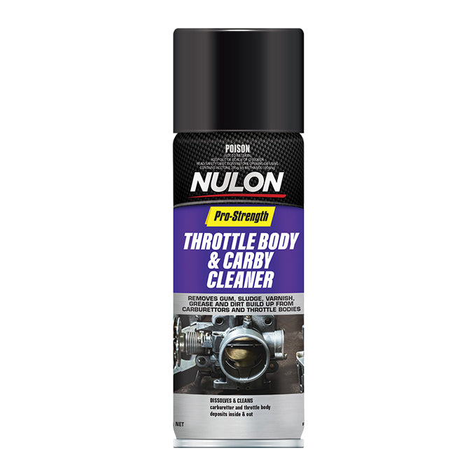 Nulon Pro-Strength Throttle Body & Carby Cleaner 400gm - CARB400