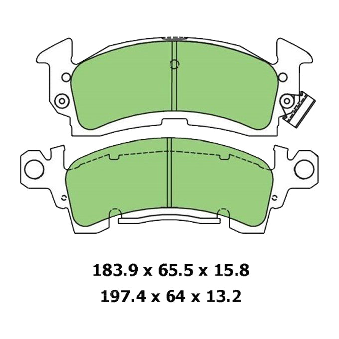 Protex Ultra Select Disc Pads CS728AM