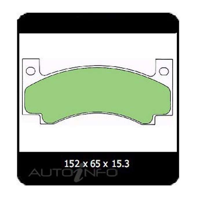 Protex Ultra Select Disc Pads CS774M