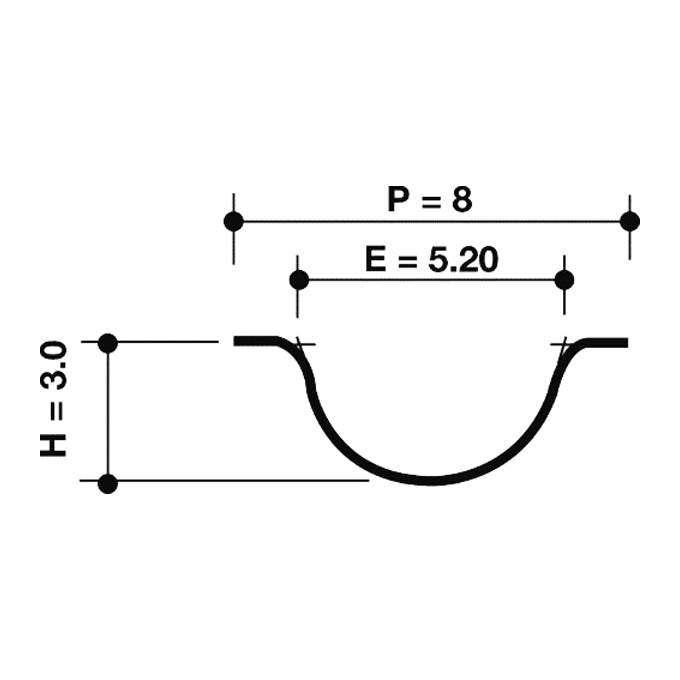 Dayco timing belt CYH profile