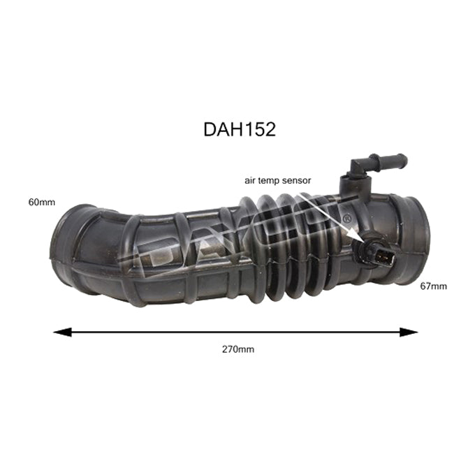 Dayco Air Intake Hose DAH152