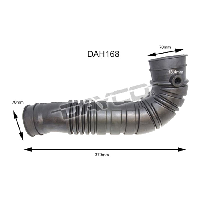 Dayco Air Intake Hose DAH168