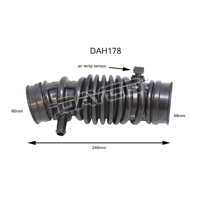 Dayco Air Intake Hose DAH178