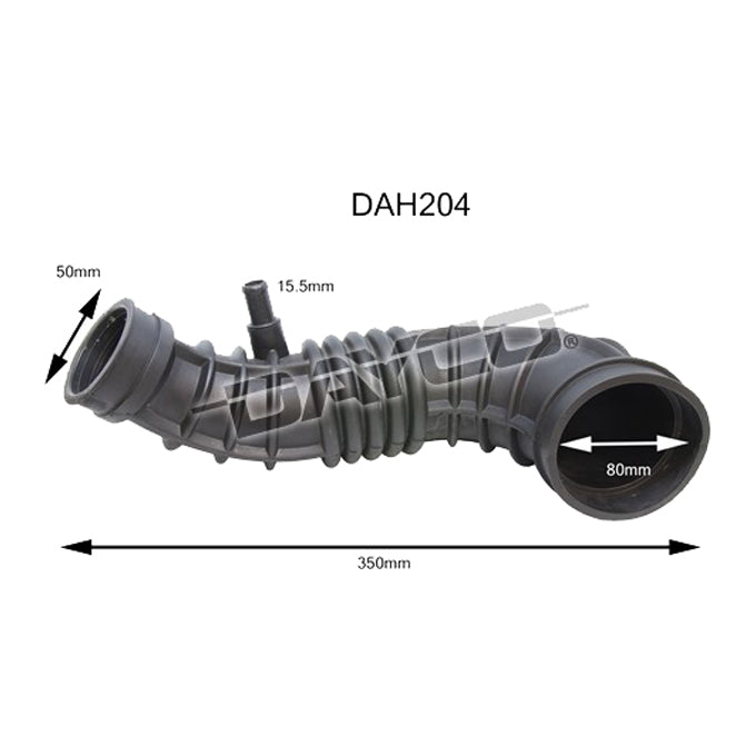 Dayco Air Intake Hose DAH204