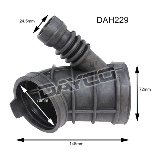 Dayco Air Intake Hose DAH229