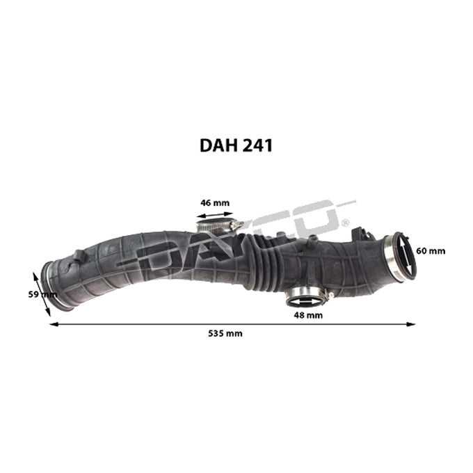 Dayco Air Intake Hose DAH241