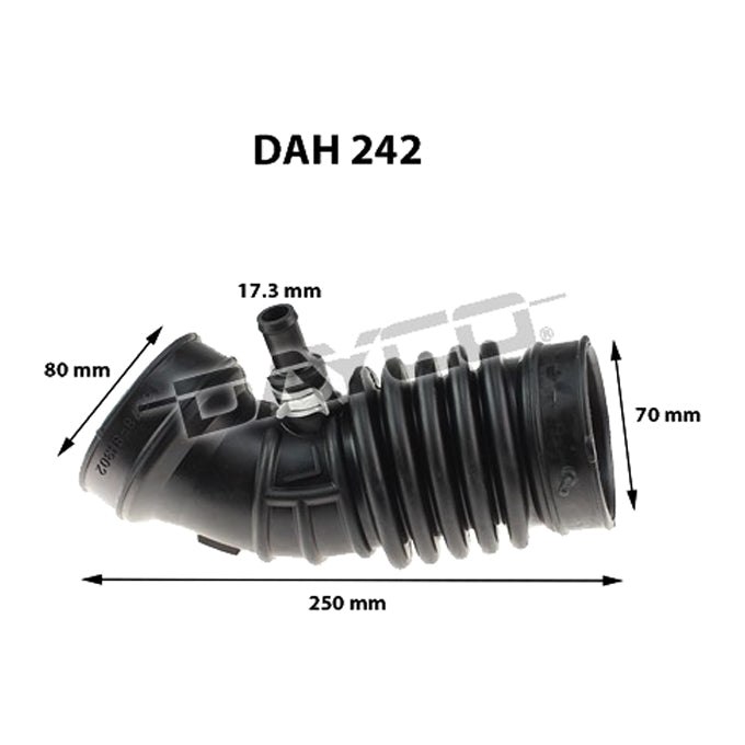 Dayco Air Intake Hose DAH242