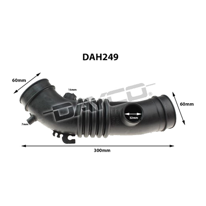 Dayco Air Intake Hose DAH249