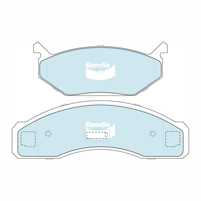 Bendix Heavy Duty Disc Pads DB1004HD
