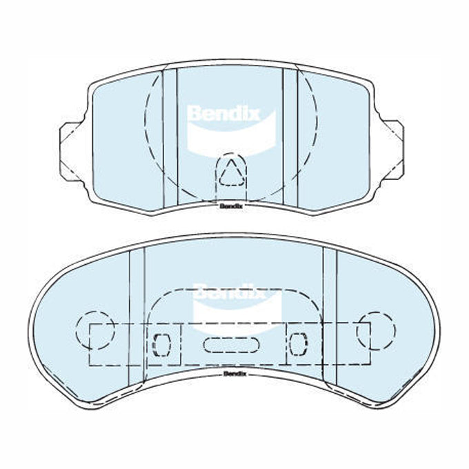Bendix GCT Disc Pads DB1078GCT