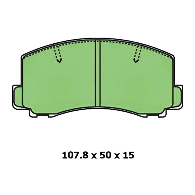Protex Blue Disc Pads DB1103B