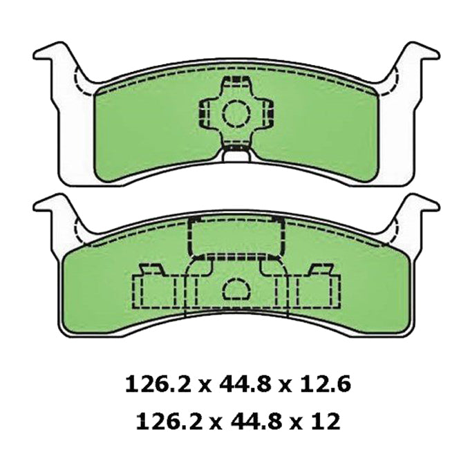 Protex Ultra Select Disc Pads CDB1104M