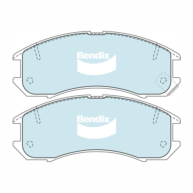 Bendix Heavy Duty Disc Pads DB1114HD