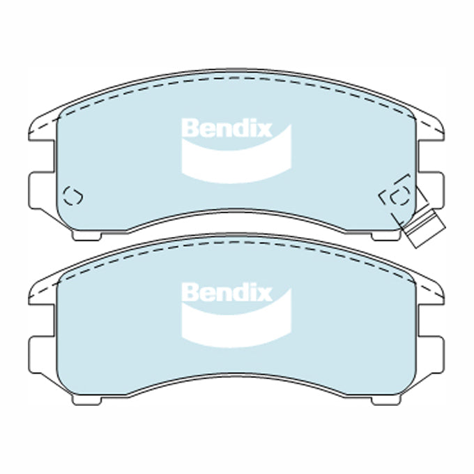 Bendix Heavy Duty Disc Pads DB1117HD