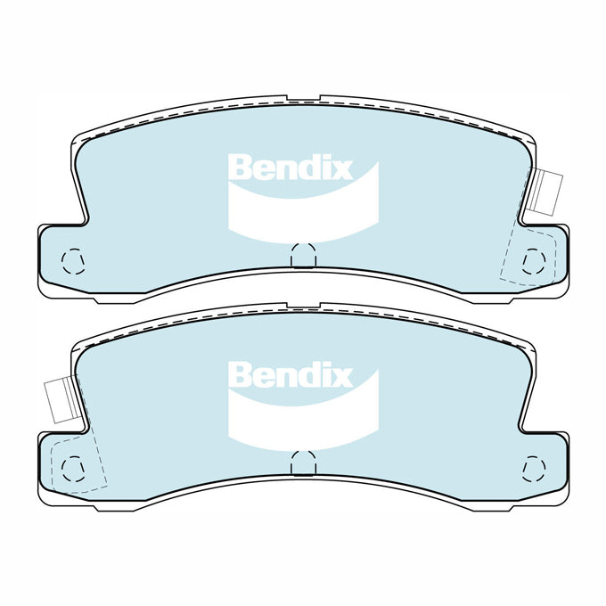 Bendix GCT Disc Pads DB1147GCT
