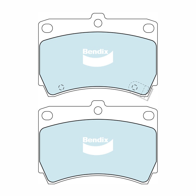 Bendix Heavy Duty Disc Pads DB1158HD