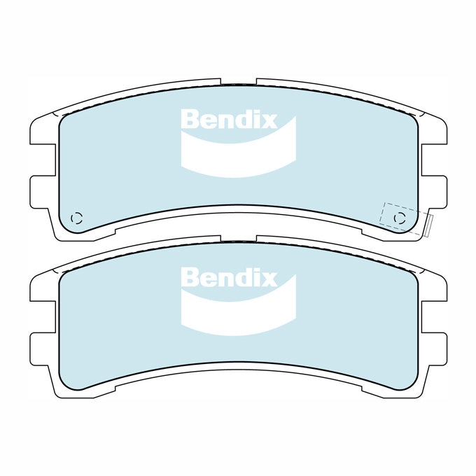 Bendix 4WD Disc Pads DB1175-4