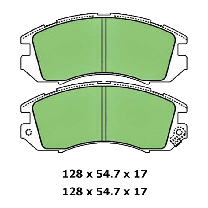 Protex Ultra Ceramic Disc Pads DB1185CP