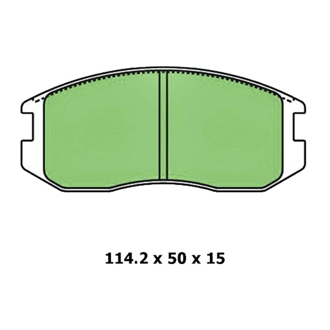 Protex Ultra Ceramic Disc Pads DB1201CP