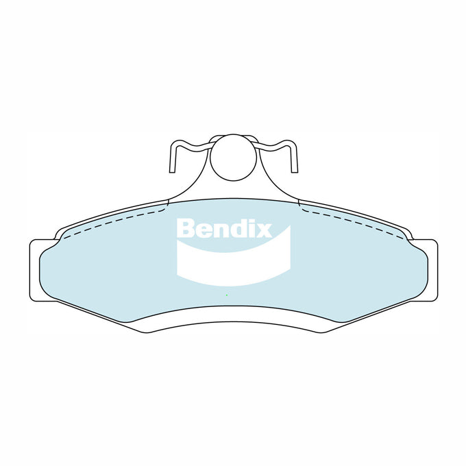 Bendix Heavy Duty Disc Pads DB1204HD