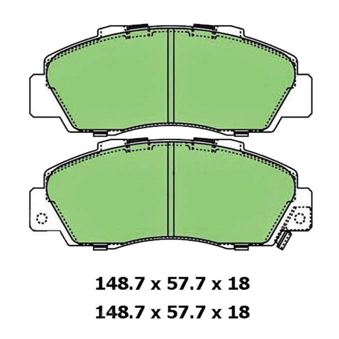 Protex Blue Disc Pads DB1206B