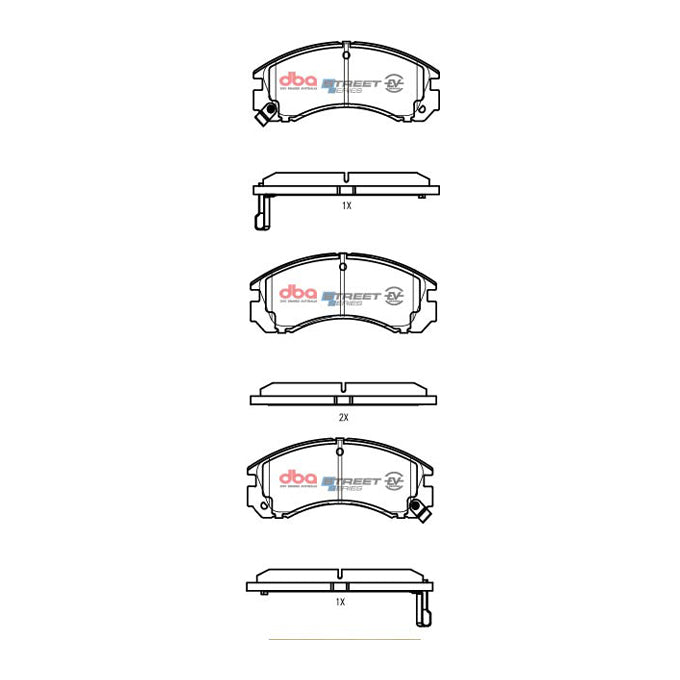 DBA Street Series EV Disc Pads DB1223SSEV