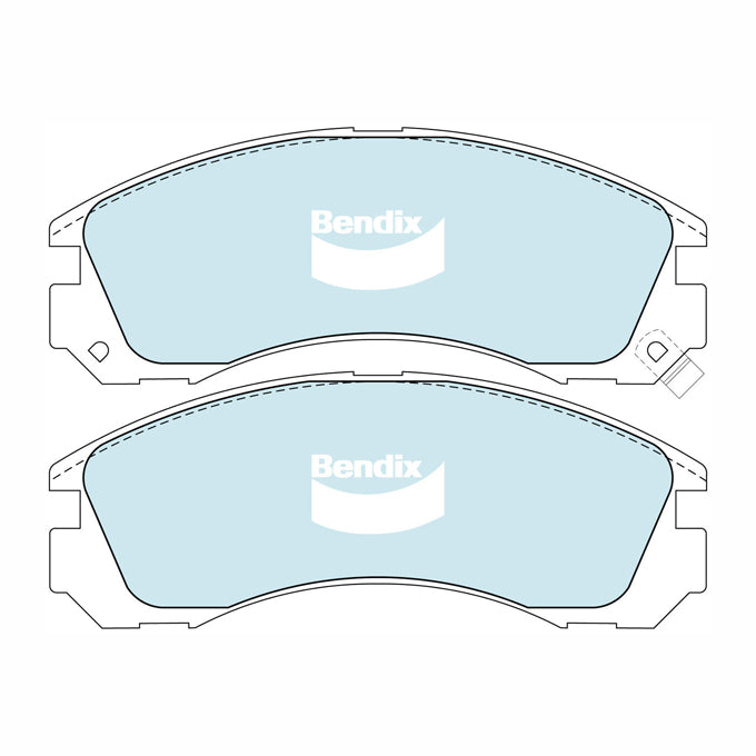 Bendix 4WD Disc Pads DB1223-4