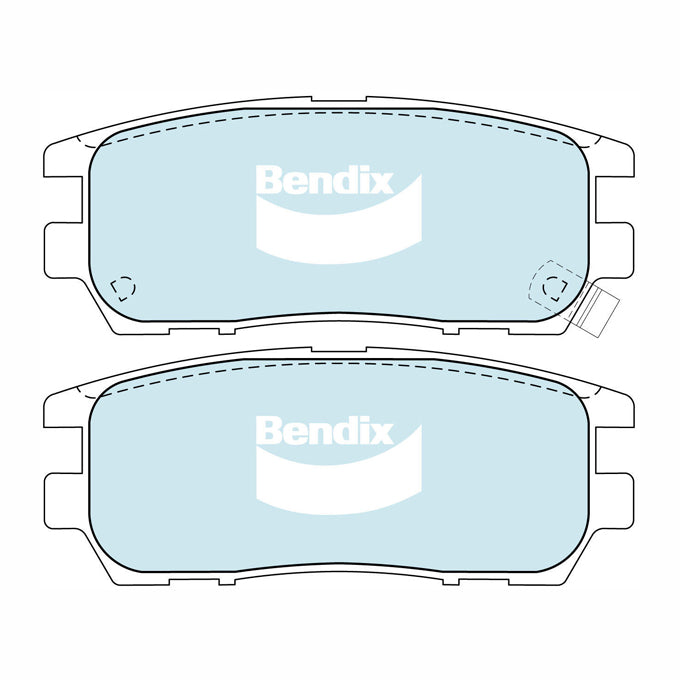Bendix GCT Disc Pads DB1231GCT