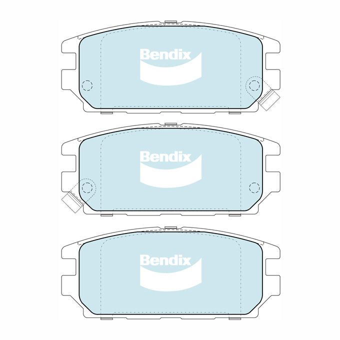Bendix Ultimate+ Disc Pads DB1238ULT+