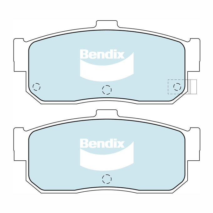 Bendix GCT Disc Pads DB1247GCT