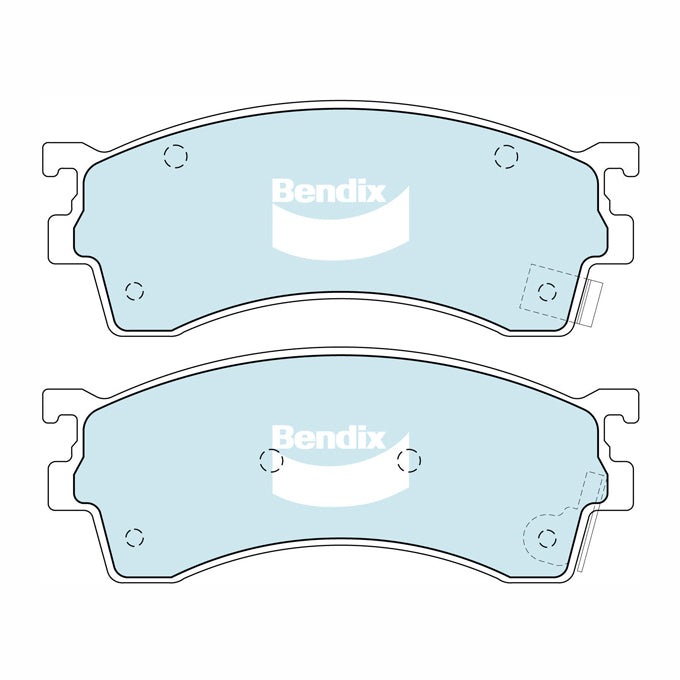 Bendix GCT Disc Pads DB1255GCT