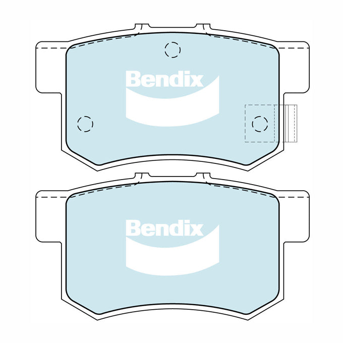 Bendix Heavy Duty Disc Pads DB1265HD