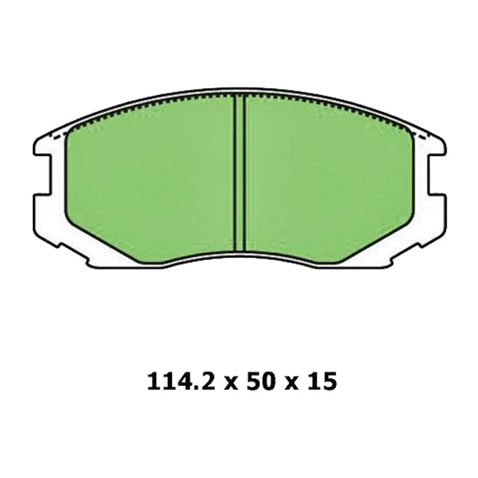 Protex Blue Disc Pads DB1277B