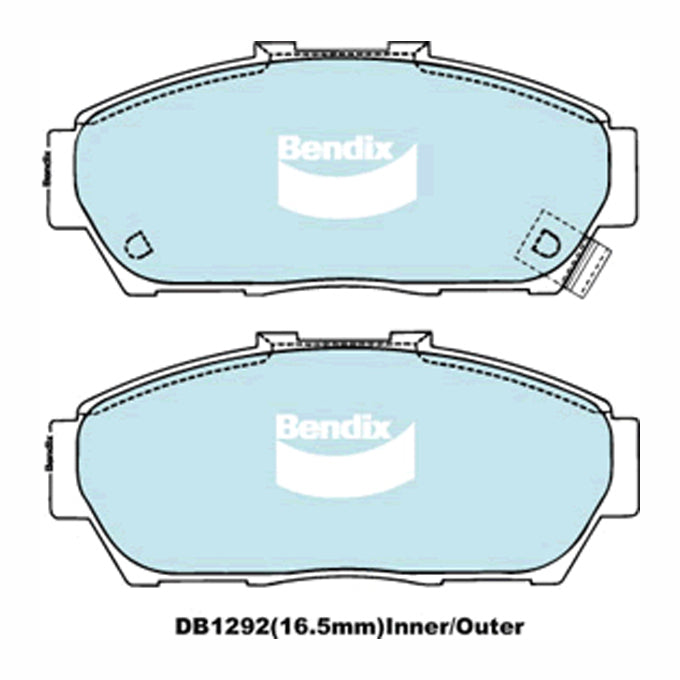 Bendix GCT Disc Pads DB1292GCT