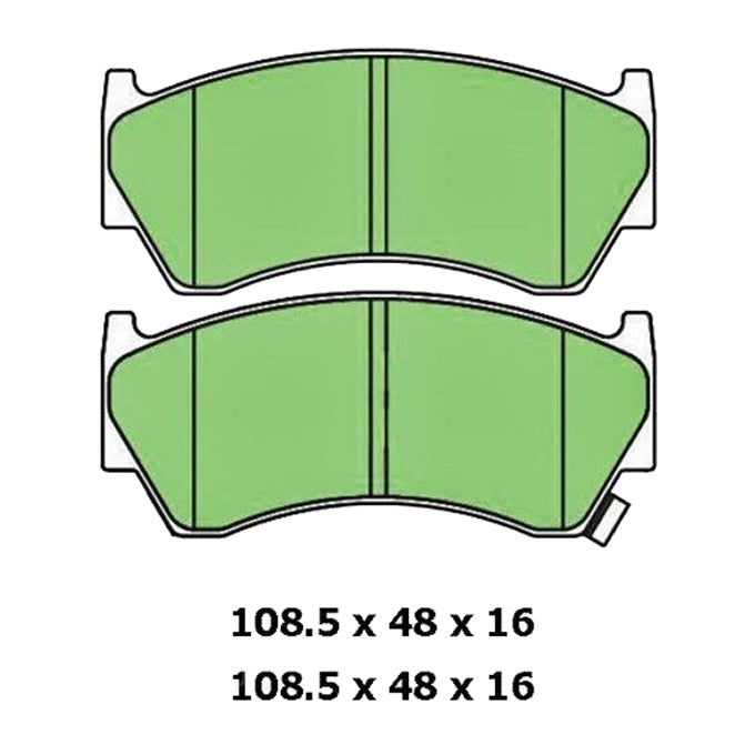 Protex Blue Disc Pads DB1302B