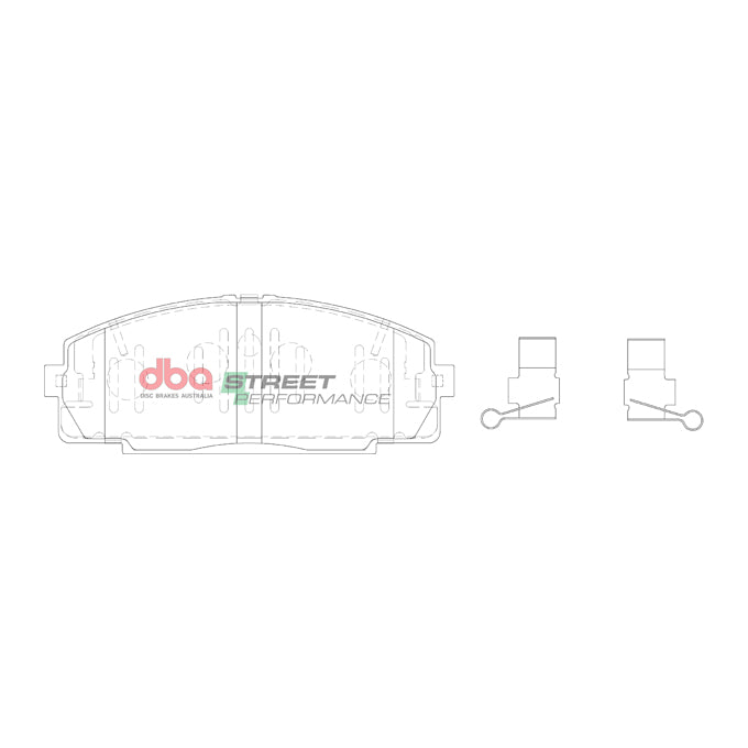 DBA Street Performance Disc Pads DB1328SP