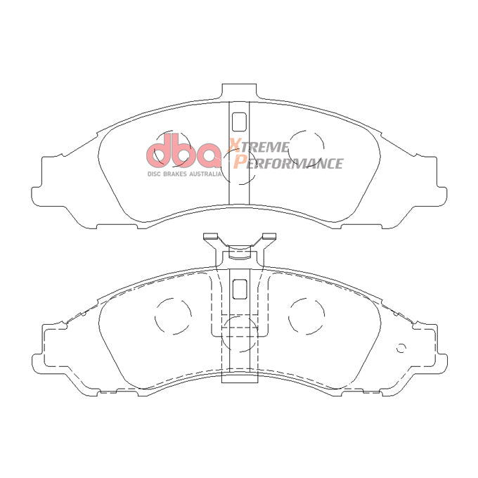 DBA Xtreme Performance Disc Pads DB1331XP