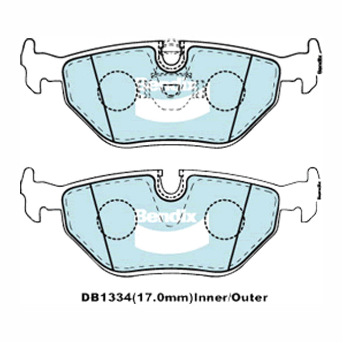 Bendix Euro+ Disc Pads DB1334EU