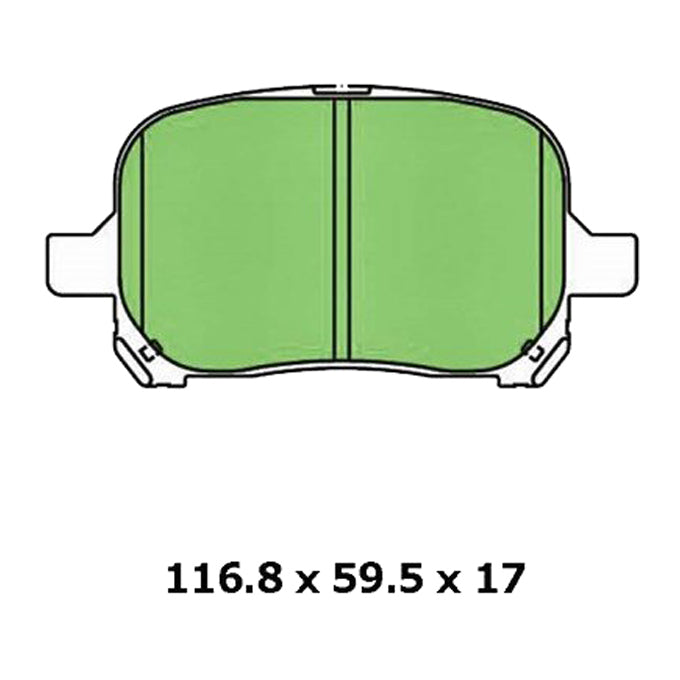 Protex Blue Disc Pads DB1345B