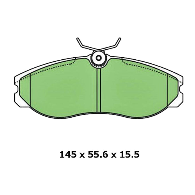 Protex Blue Disc Pads DB1357B