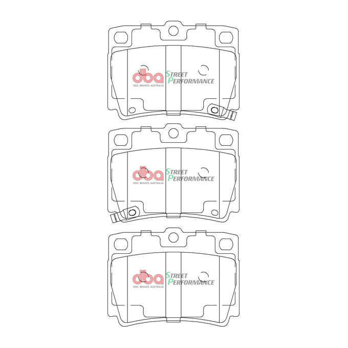 DBA Street Performance Disc Pads DB1390SP