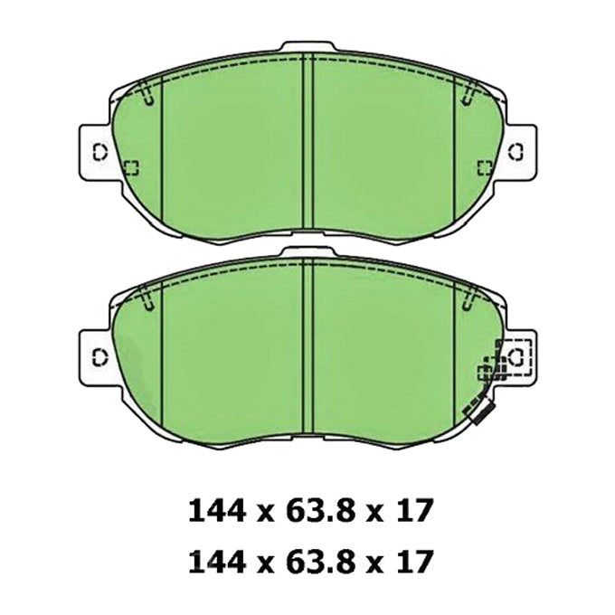 Protex Blue Disc Pads DB1395B