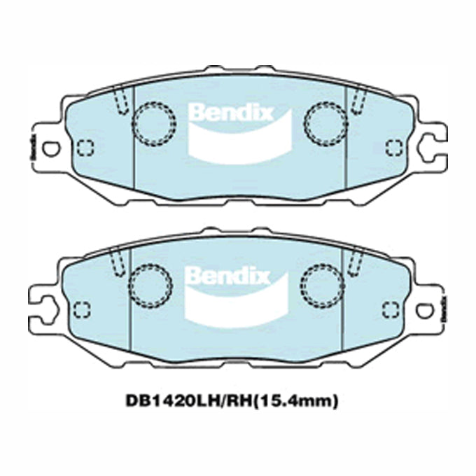 Bendix Heavy Duty Disc Pads DB1420HD
