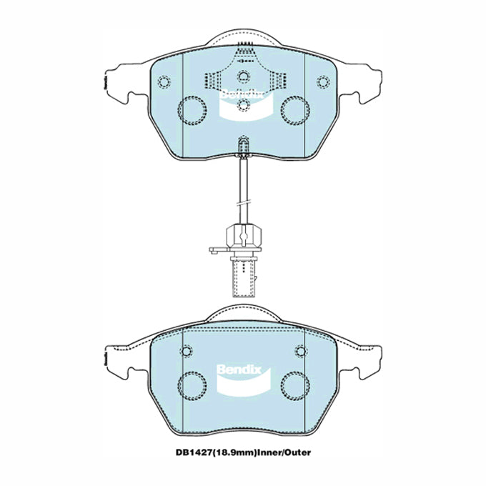 Bendix Ultimate Disc Pads DB1427U