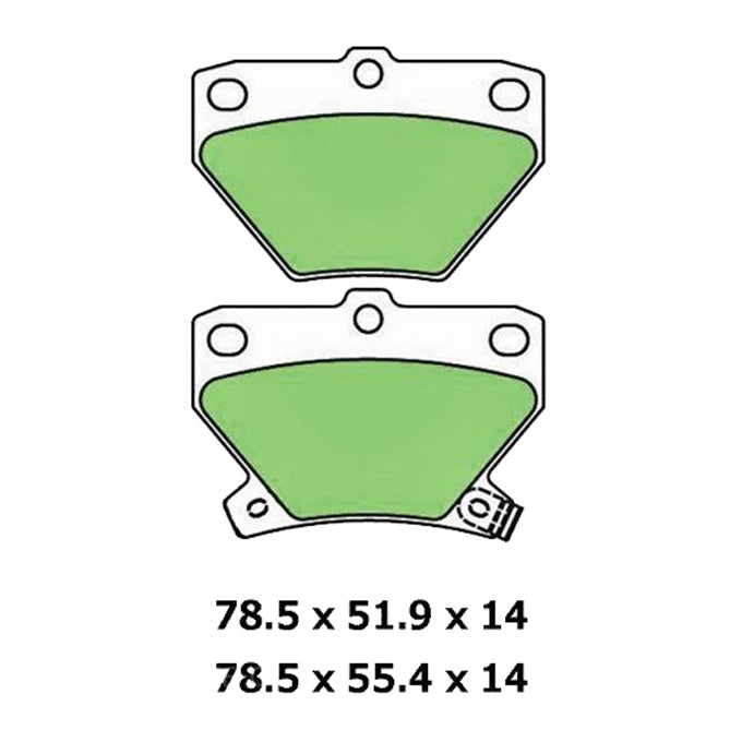 Protex Blue Disc Pads DB1429B